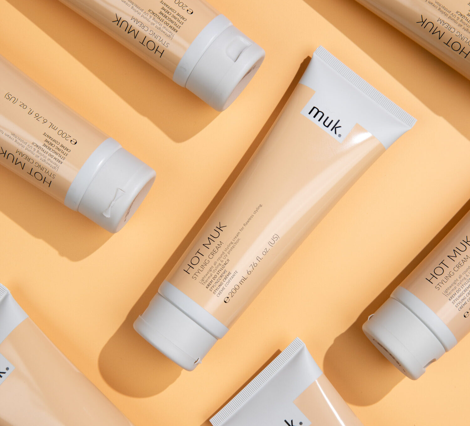 BE REAL. BE YOU. BE HOT: Introducing the Hot muk Styling Cream.