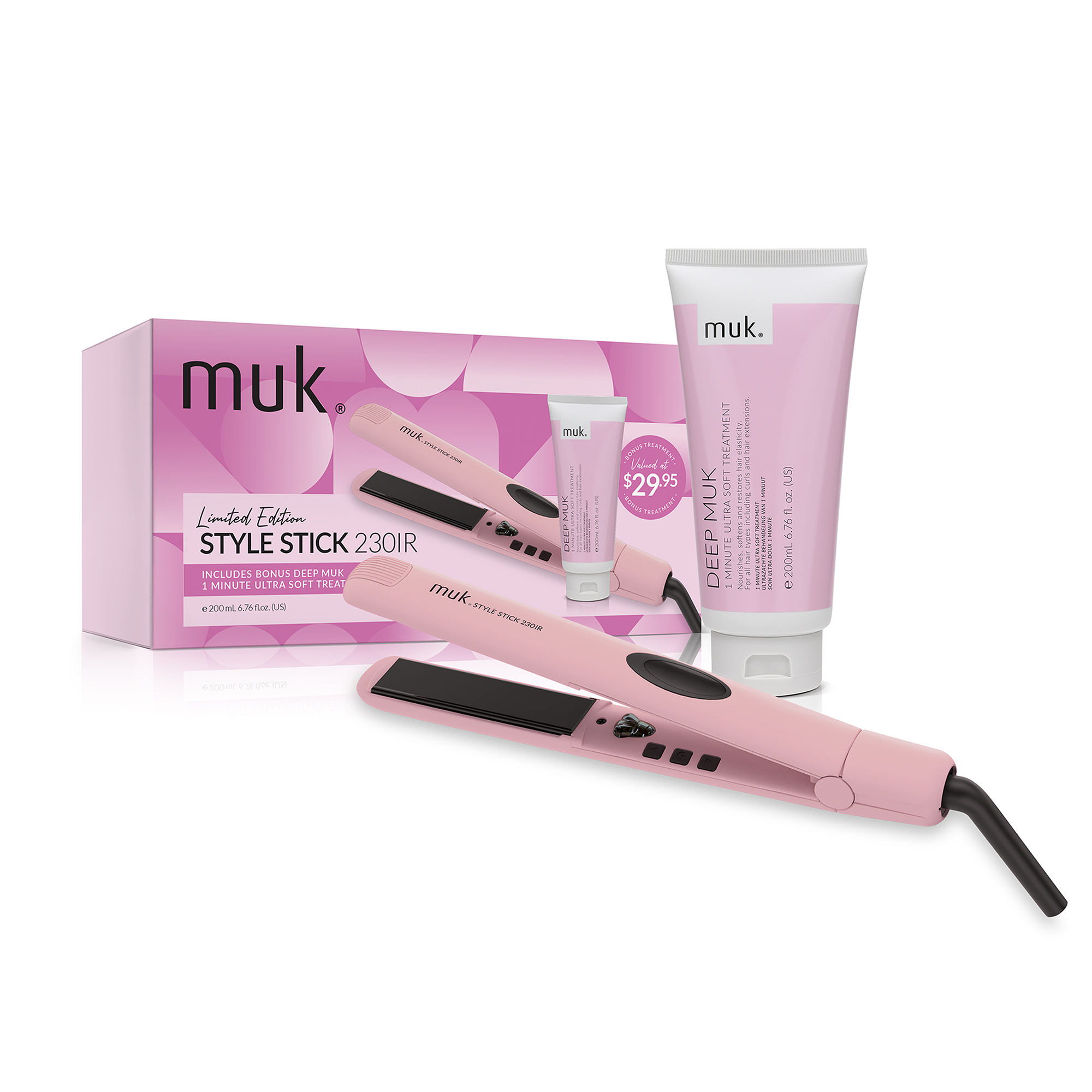 Pink muk Style Stick 230IR Pack