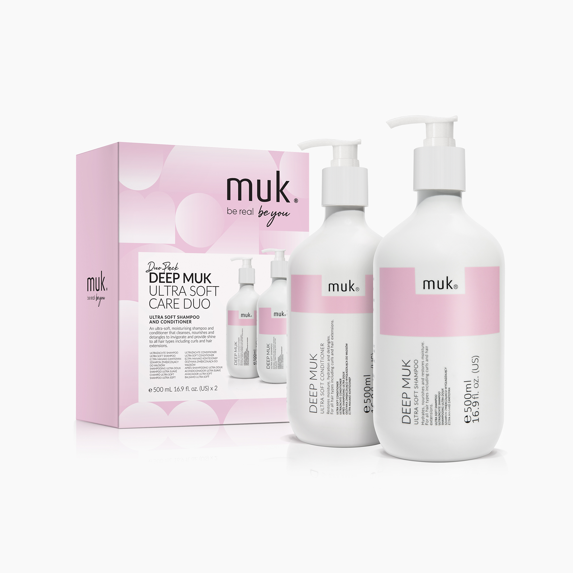 Deep muk Ultra Soft Repair Duo 500ml